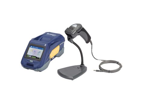 Brady 176718 Label Printer, with CR1500 Barcode Scanner & Software Kit ...