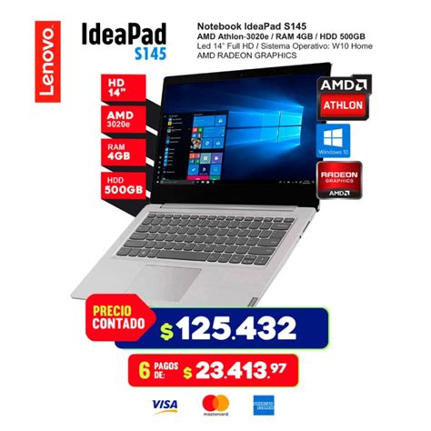 Lenovo IdeaPad S145 14″ (329675) – Improstock