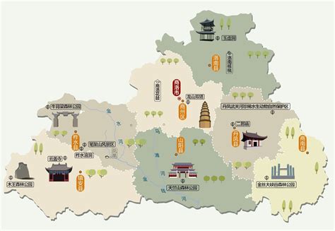 商洛市地图图片