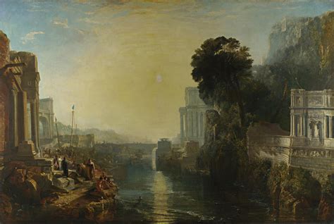 威廉透纳风景油画作品《奴隶船》欣赏