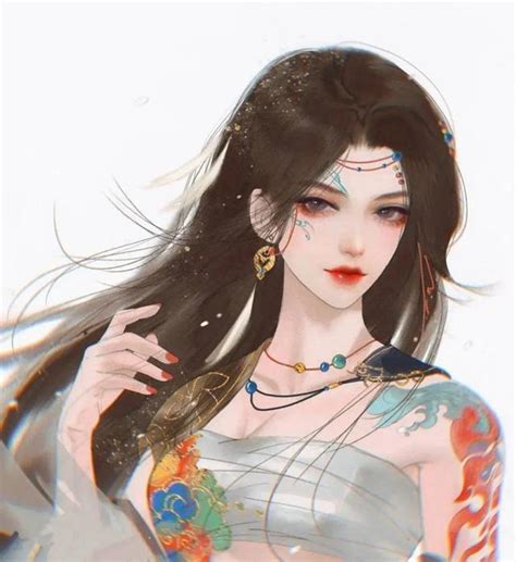 妖娆女生头像古风图片 妖娆女生头像古风图片