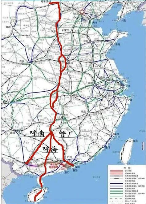 广西标准地图（铁路版） - 广西地图 - 地理教师网