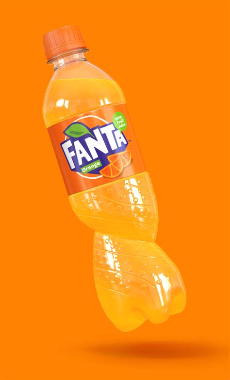 Fanta芬达饮料品牌启动全新标志和包装设计