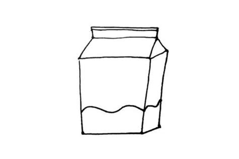 简易手绘平面牛奶盒PNG图片素材下载_图片编号8328286-PNG素材网