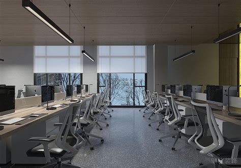 罗湖办公室现代装修设计办公室装修更富有色彩和特色