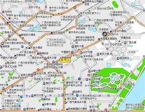 广西各地级市眼中的广西地图，各个城市差距很大
