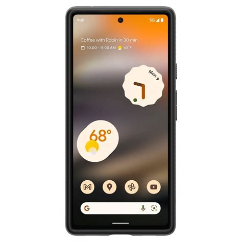 Калъф Spigen Liquid Air за Google Pixel 6A, Matte Black - eMAG.bg