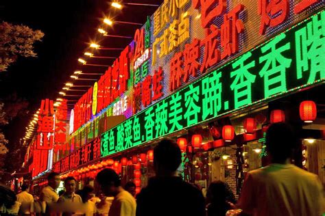 安徽省淮北市步行街美食广场-麻辣摄影-麻辣社区