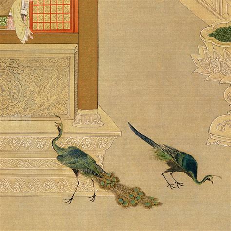 汉宫春晓图图片