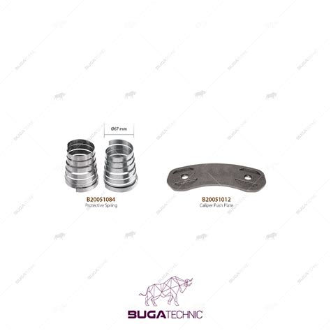92731 Caliper Push Palte & Spring Repair Kit for - Buga Technic