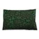 Ahgly Company Patterned Indoor-Outdoor Night Black Lumbar Throw Pillow ...
