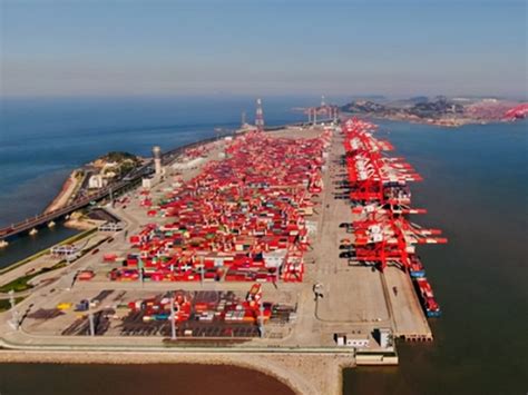 斥资700亿，中国“填海”超级工程全面竣工，建造难度有多大？|洋山深水港|洋山港|填海_新浪新闻