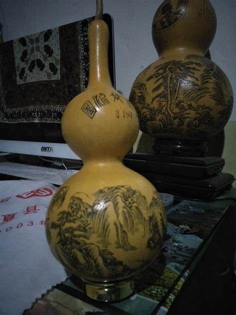 中国传统绘画艺术与葫芦雕刻的完美结合（一）_中国风