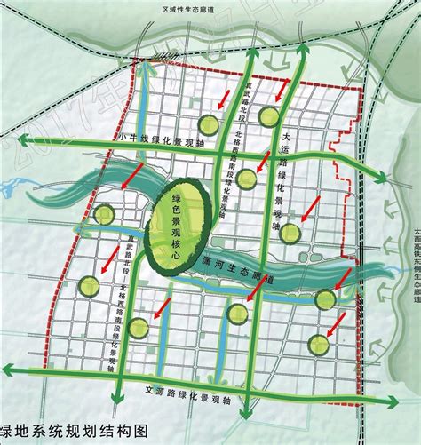 [徐州]县城道路两侧景观规划设计方案-道路街区景观-筑龙园林景观论坛