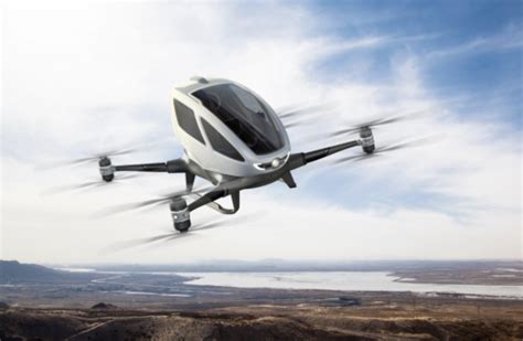 亿航智能将推出新电动飞机 续航里程400公里-航拍网
