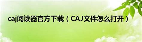 caj阅读器官方下载-CAJ文件阅读器(cajviewer)下载 v8.0.1.1 官方正式版-IT猫扑网