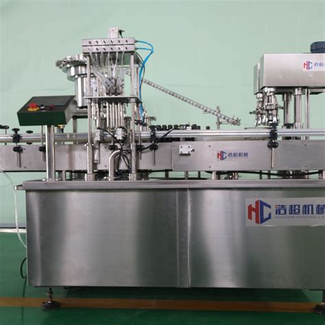 糖浆口服液灌装旋（轧）盖机-上海浩超机械设备有限公司