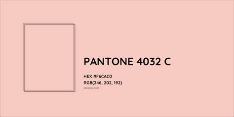 About PANTONE 4032 C Color - Color codes, similar colors and paints ...