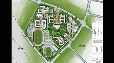 江西南昌新建二中规划及建筑设计（第二轮）-上海仑城建筑规划设计事务所