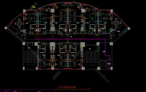 连锁酒店CAD智能化工程图，连锁酒店智能化CAD图纸下载 - 易图网