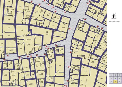 高台民居现状道路结构分析图-喀什高台-图片