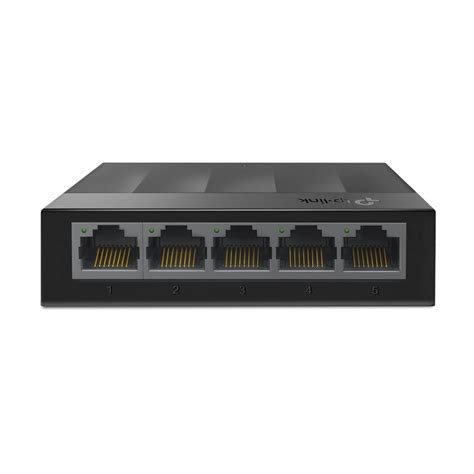 Switch 5 Portas - Gigabit - TP-Link - Preto - LS1005G - waz
