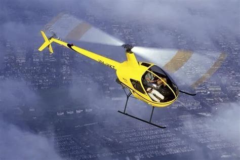 详解国产R22直升机1:1全动模拟器，蛮好玩的！|模拟器|飞行|罗宾逊_新浪新闻