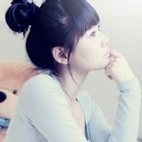 非主流头像刘海女生
