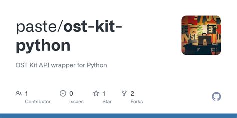 GitHub - paste/ost-kit-python: OST Kit API wrapper for Python
