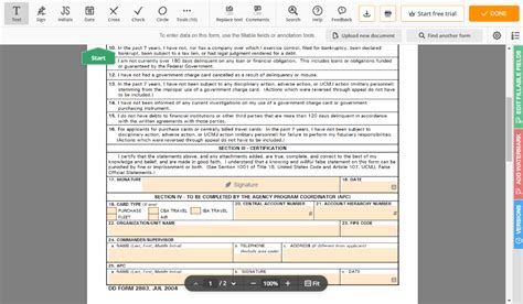 Dd Form 2883 - Fill Online, Printable, Fillable, Blank | pdfFiller