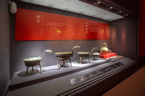 融·合——4-5世纪北魏平城文物展-展厅内景