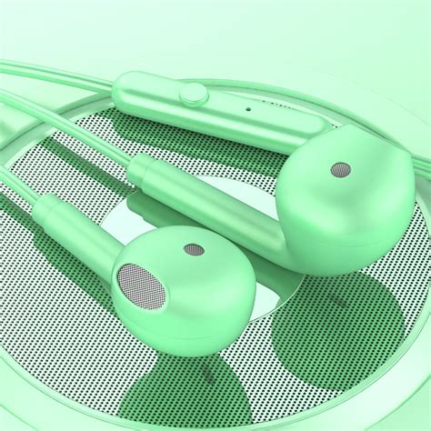 耳机U19马卡龙磨砂有线耳塞U88线控入耳式适用小米华为苹果耳机-阿里巴巴
