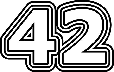 Number 42 - All about number forty-two