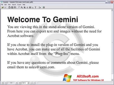 下载 Gemini Windows 10 (32/64 bit) 简体中文