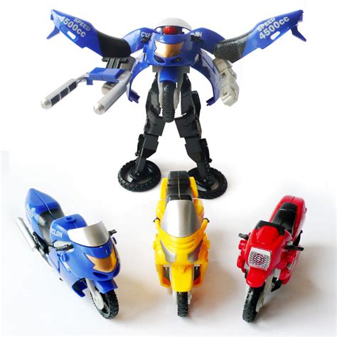 儿童玩具变形金刚 变形机器人摩托车模型人车合体玩具 男孩玩具