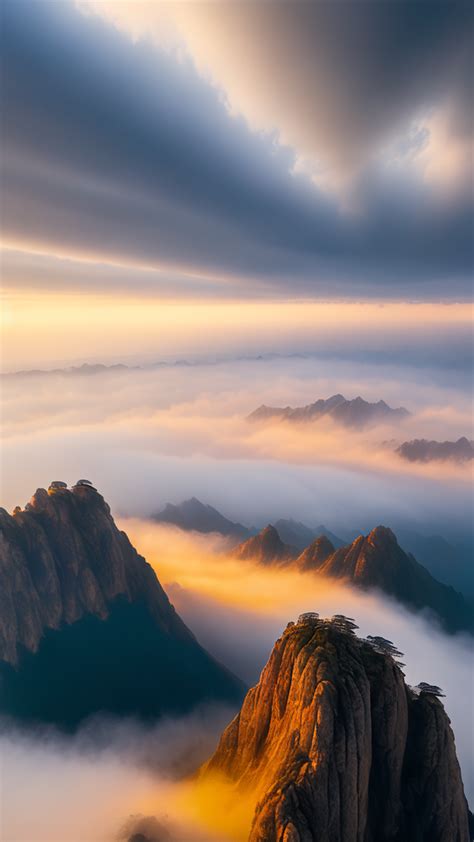航拍中国：黄山带你体验不一样的黄山，看完震撼人心