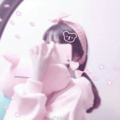 温柔女生jk 头像粉色