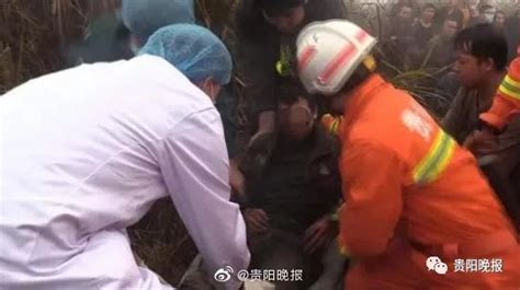 男子失足坠落40米深洞奇迹生还！贵州消防展开极限救援