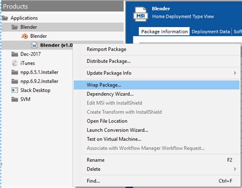 Convert EXE to MSI - Create an MSI package from EXE