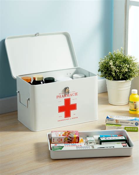 药箱家用大容量家庭装便携急诊出诊医疗多层小医药箱药物品收纳盒-阿里巴巴