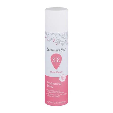 Summers Eve Freshening Spray Deodorant, Sheer Floral, 2 Oz, 6 Pack ...