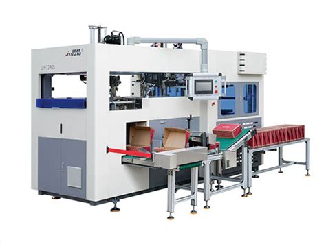 纸箱生产加工机械 纸箱设备 高速下折式电脑糊箱机-包装印刷产业网