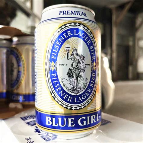 蓝妹啤酒 Blue Girl蓝妹啤酒罐装330ml*24罐/箱 醇酿小麦啤酒-阿里巴巴