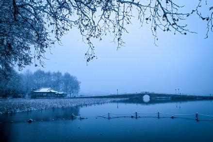 西湖十景断桥残雪,杭州西湖断桥雪,旧西湖十景_大山谷图库