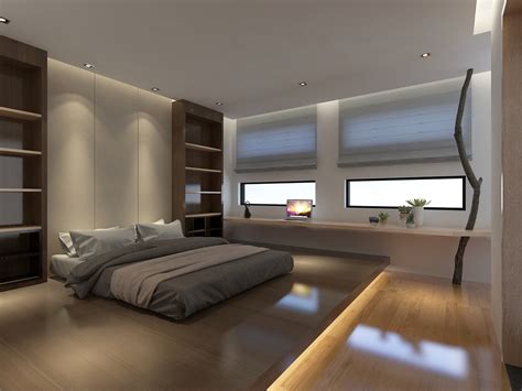 房屋卧室带卫生间装修效果图 – 设计本装修效果图