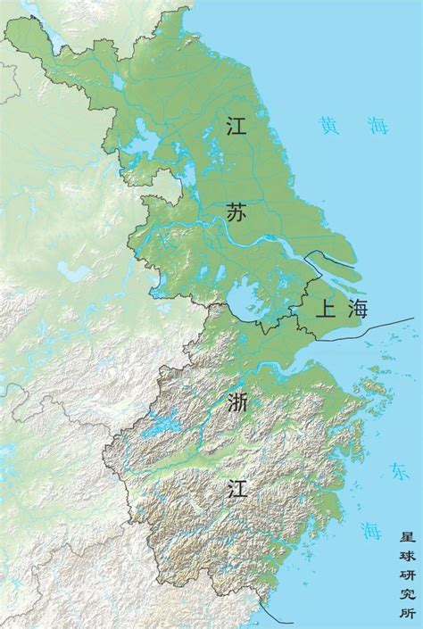 浙江省和江苏省的面积相差不大，但是两省的地形特征差异巨大
