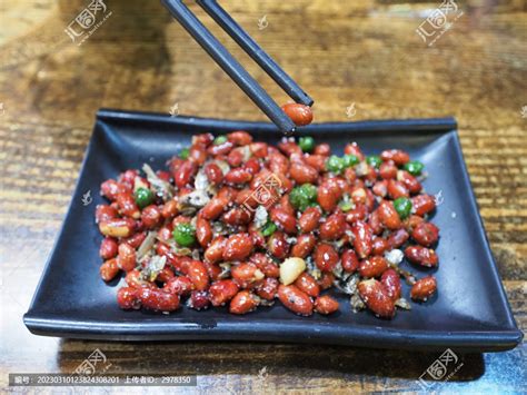 小鱼花生米,中国菜系,食品餐饮,摄影素材,汇图网www.huitu.com