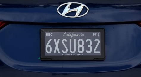 加州测试新款数字式车牌 【图】- 车云网