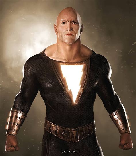 DC电影宇宙新超级英雄登场，巨石强森扮演的黑亚当武力值超强……