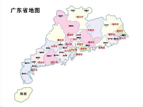 广东省粤西地区地图 - 广东省地图 - 地理教师网